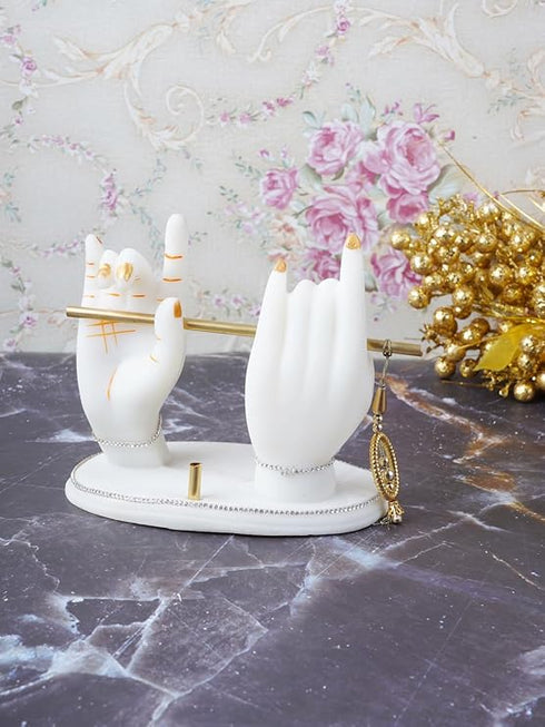 Krishna Hand Showpiece with Flute