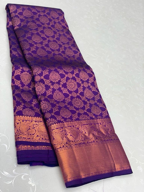 Vasthrlay Banarasi Unstitched Saree