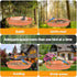 BIRDSHALA Hanging Bird Feeder Brown Set of 2