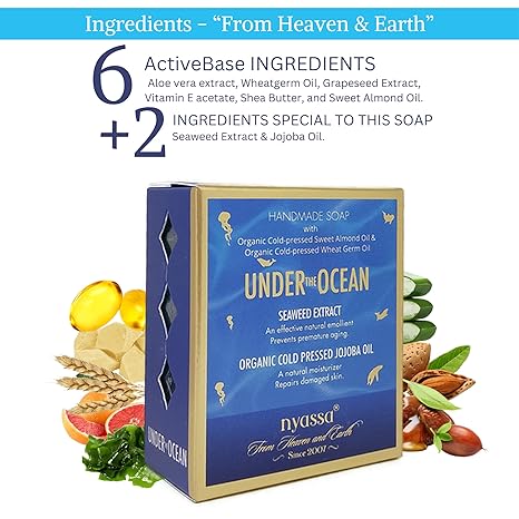 Nyassa Under the Ocean Natural Bathing Handmade Soap