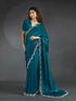 Vasthrlay Georgette Unstitch Morpeach Ethnic Wear