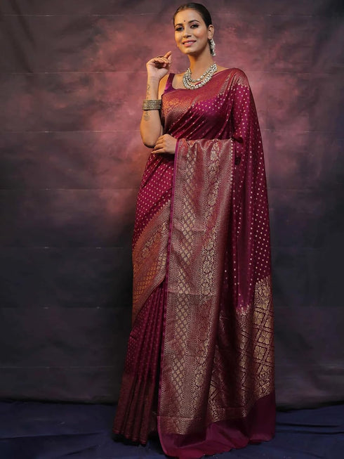 Vasthrlay Banarasi Kanjivaram Unstitched 3730s388n Rani