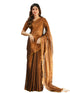 Vasthrlay Handloom Embroidery Unstitched Gold Ethnic Wear