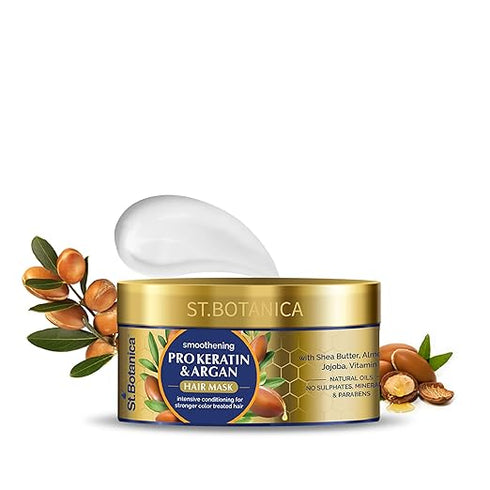 St.Botanica Smoothening Pro Keratin & Argan Oil Hair Mask