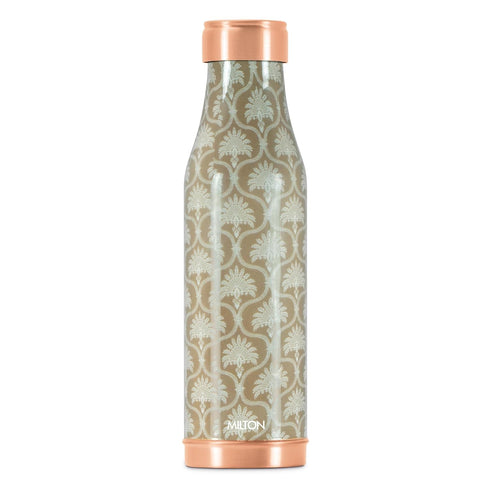 Copper Design Water Bottle, 850 ml