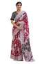 Vasthrlay Kalamkari Printed Olive Saree