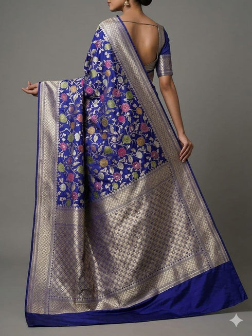 Vasthrlay Meenakari Banarasi Multicolour