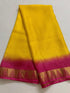 Vasthrlay Nr Handloom Bhagalpuri Running Green Orange