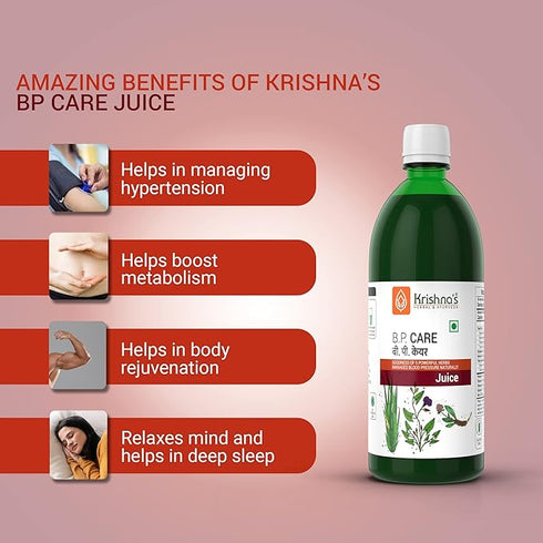 Krishna'S Herbal & Ayurveda High Blood Pressure Care Juice
