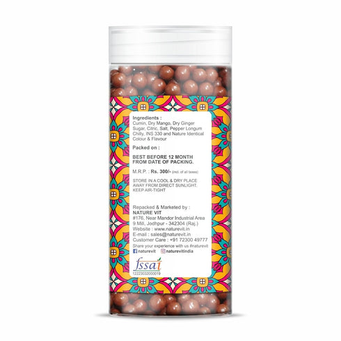 NatureVit Jaljeera Shot Candy| Tangy Spiced
