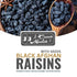 J J Crunch N Munch Premium Afghan Seeded Black Raisins | Kali Kishmish