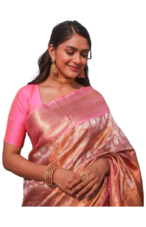Vasthrlay Kanjivaram Woven Blouse Ethnic Wear