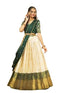 Vasthrlay South Indian Unstitched Half Saree For Women