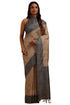 Vasthrlay Green Tussar Embroidered