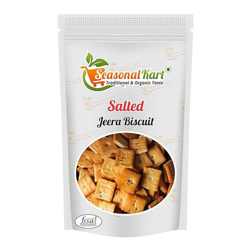 Seasonal Kart Combo Pack of 2 Salted Jeera Biscuit & Hexagonal Biscuits