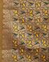 Vasthrlay Jacquard Kanjivaram Unstitched Pista Green Saree
