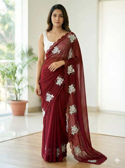 Vasthrlay Unstitched Saree