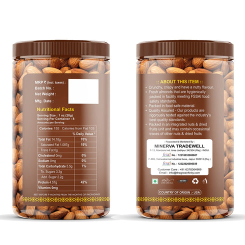 Greenfinity Organic Nuts Almonds