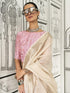 Vasthrlay Unstitched Multicolor Comfortable Friendly Saree