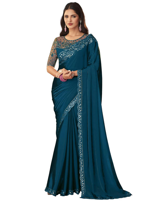 Vasthrlay Embroidered Unstitched Designer Ethnic Wear