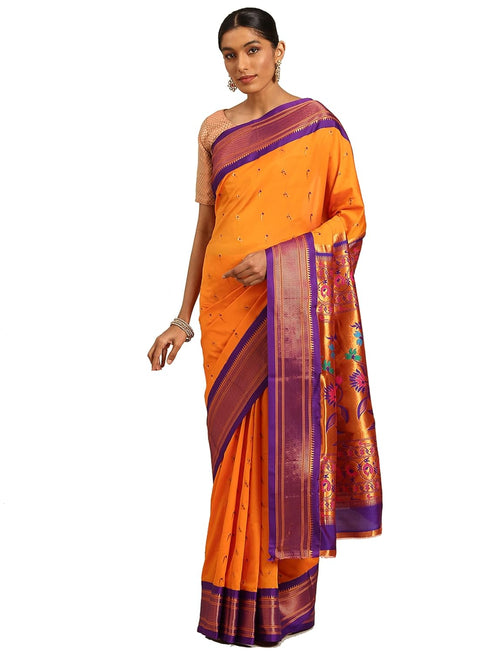 Vasthrlay Paithani Bottle Saree