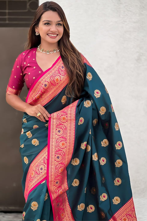 Vasthrlay Kanjivaram Unstitched Blouse Ethnic Wear
