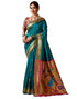 Vasthrlay Womens Paithani Unstitched Pink Saree