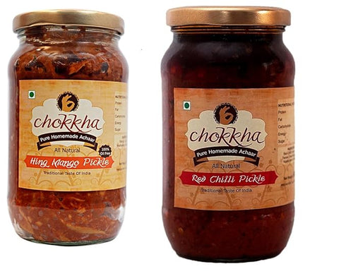 Chokkha Hing Mango and Red Chilli Pickle