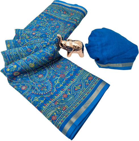 Vasthrlay Tussar Saree Floral