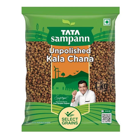 Tata Sampann Unpolished Kala (Black, Brown) Chana