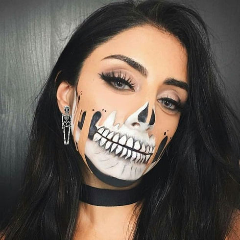 Halloween Earrings for Women Skeleton Earrings