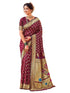 Vasthrlay Weaving Paithani Black Saree
