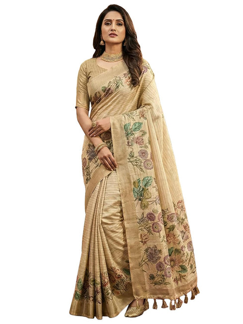 Vasthrlay Cotton Printed Unstitched Ethnic Wear