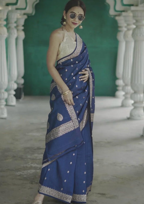 Vasthrlay Cotton Unstitched Saree