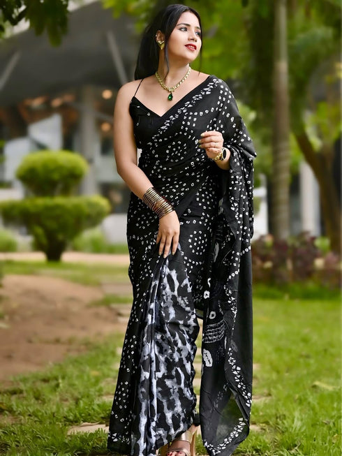 Vasthrlay Bandhani Premium Ethnic Unstitched