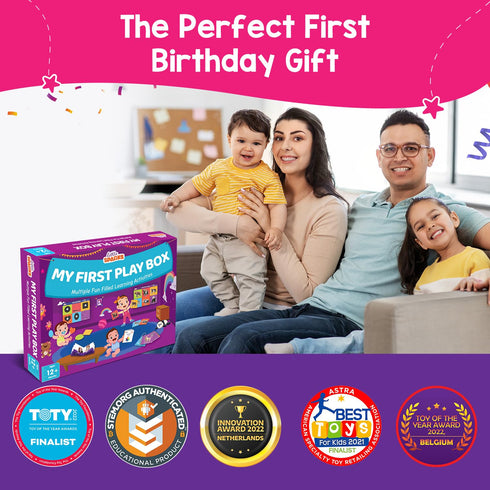 Smartivity Montessori Based Play Box for Toddlers - 1 Year Olds Boys & Girls