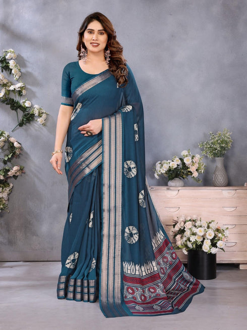 Vasthrlay Unstitched Saree