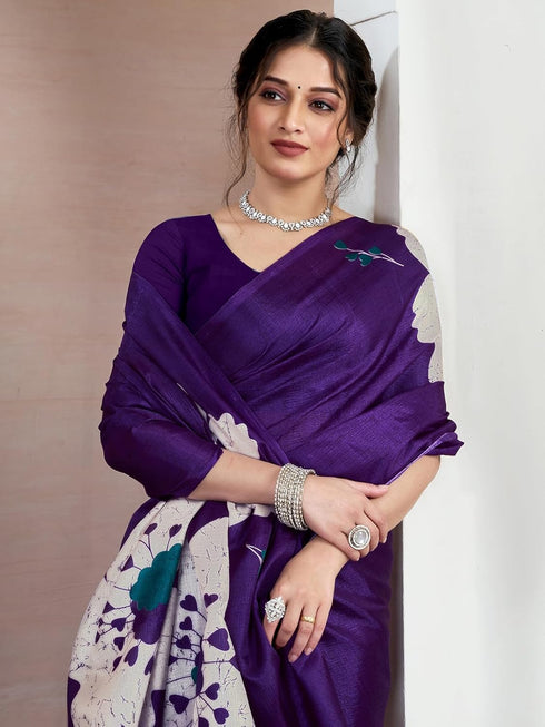 Vasthrlay Bhagalpuri Printed Unstitched 4160s232n Black3
