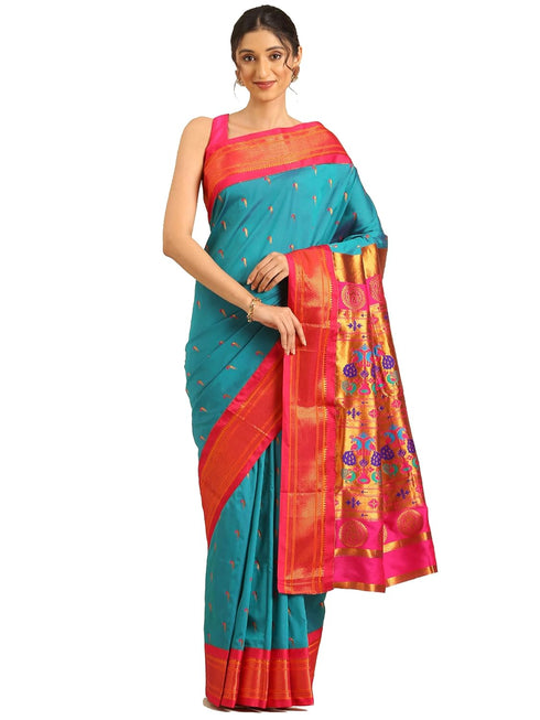 Vasthrlay Paithani Bottle Saree
