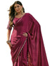 Vasthrlay Sequins Embroidery Black Saree