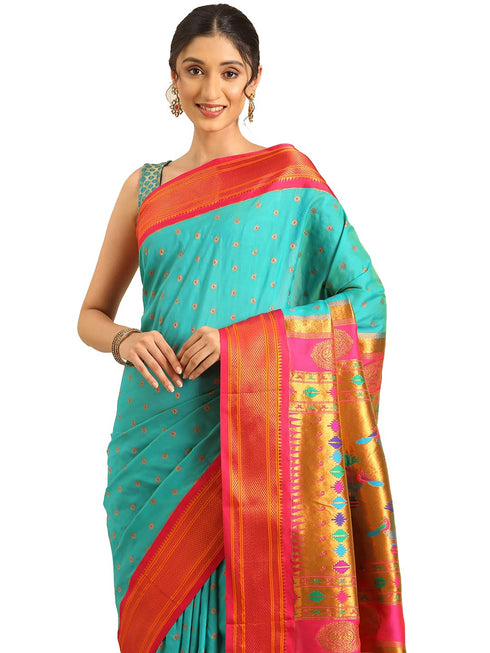 Vasthrlay Paithani Bottle Saree