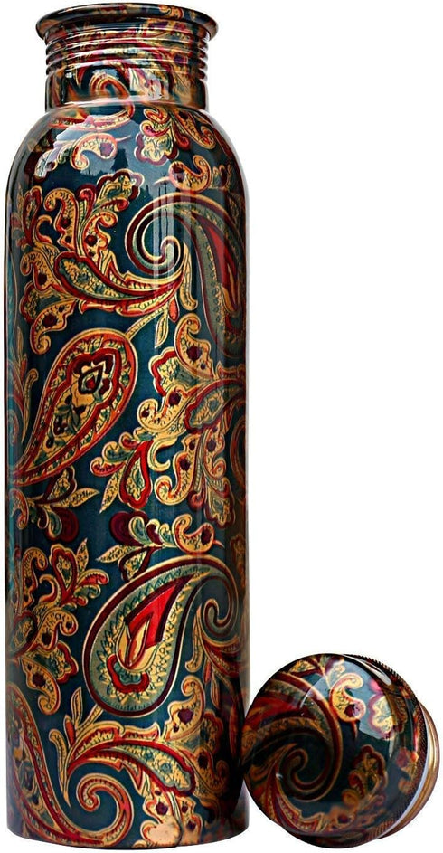 Copper Stylish Bottle 900 ML (Green)