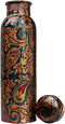 Copper Stylish Bottle 900 ML (Green)