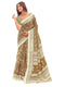 Vasthrlay Womens Printed Unstitched Dusty Pink Saree