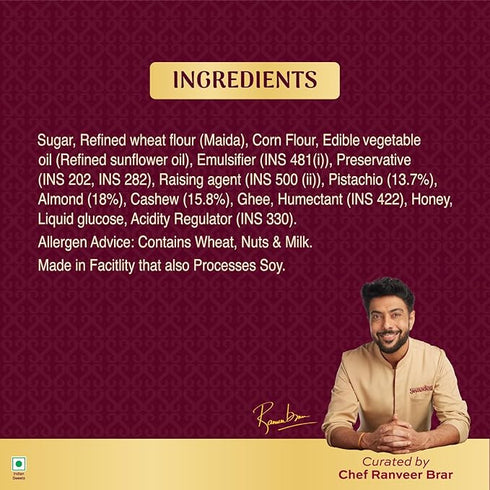 Unibic Swaadesi Premium Mysore Pak & Baklava Box