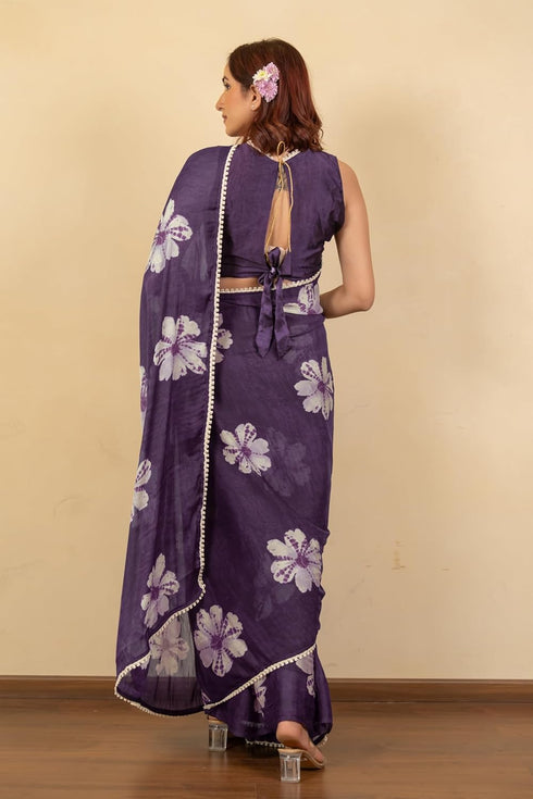 Vasthrlay Fashion Chiffon Printed Ethnic Wear
