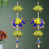 Divyakosh Entry Door Decoration Hanging | Green Lotus with Elephant Door Toran