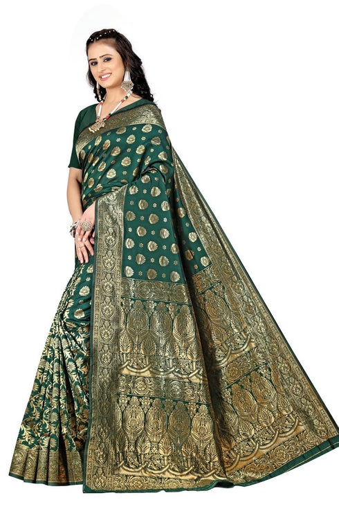 Vasthrlay Banarasi Saree Kanjivaram Pari
