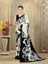 Vasthrlay Womens Printed Unstitched Mauve Saree
