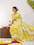 Vasthrlay Printed White1 White Saree